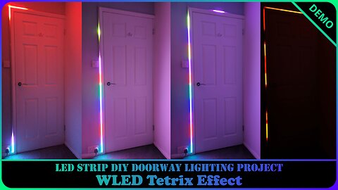 Tetrix | WLED Strip DIY Doorway Lighting