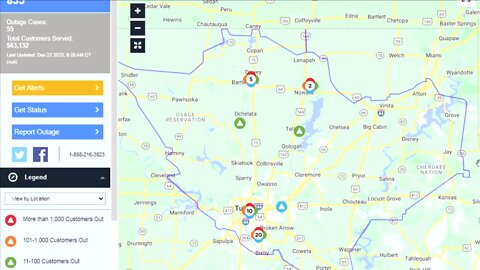 PSO prepared for possible outages