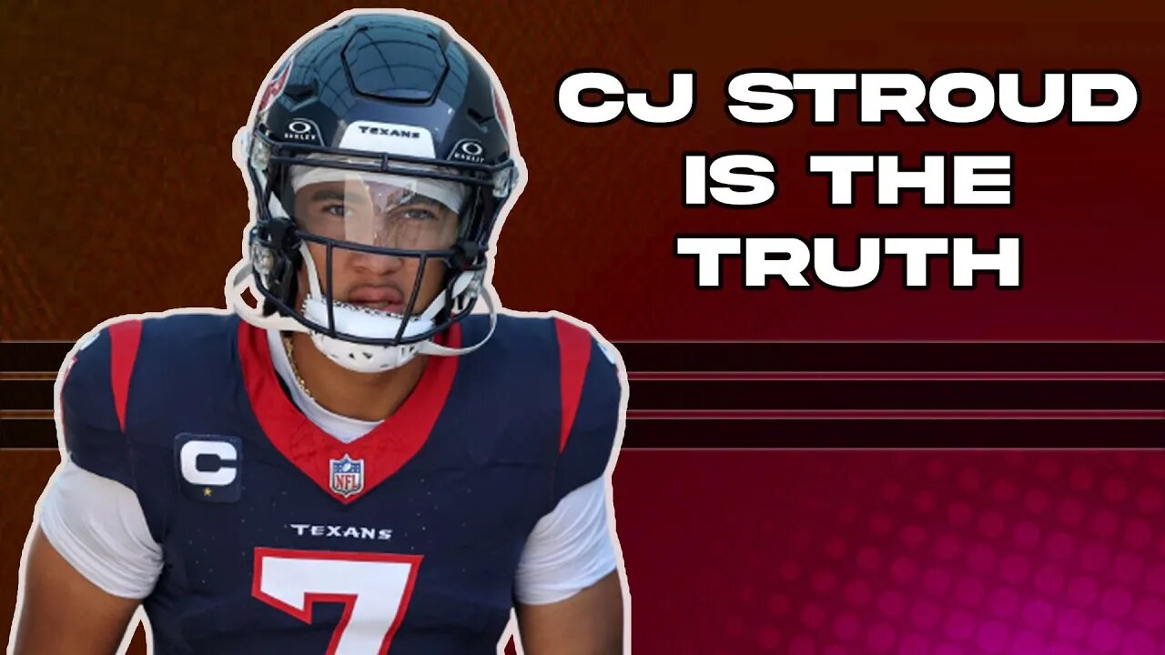 CJ Stroud is Playing like a 5-Year Veteran