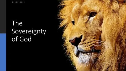 Sovereignty of God