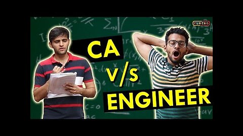 CA vs ENGINEER _ Funcho Entertainment _ Shyam Sharma _ Dhruv Shah