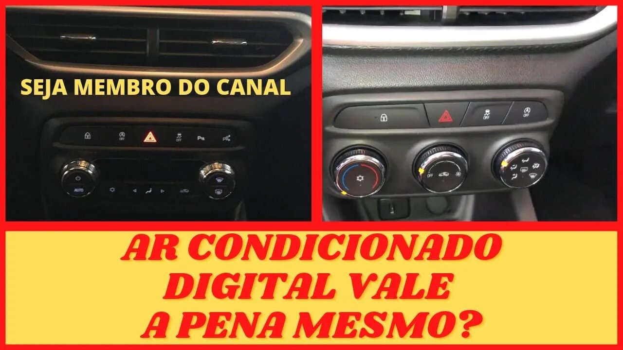 Saiba as diferenças de um Ar condicionado digital e de um ar condicionado manual do seu carro!