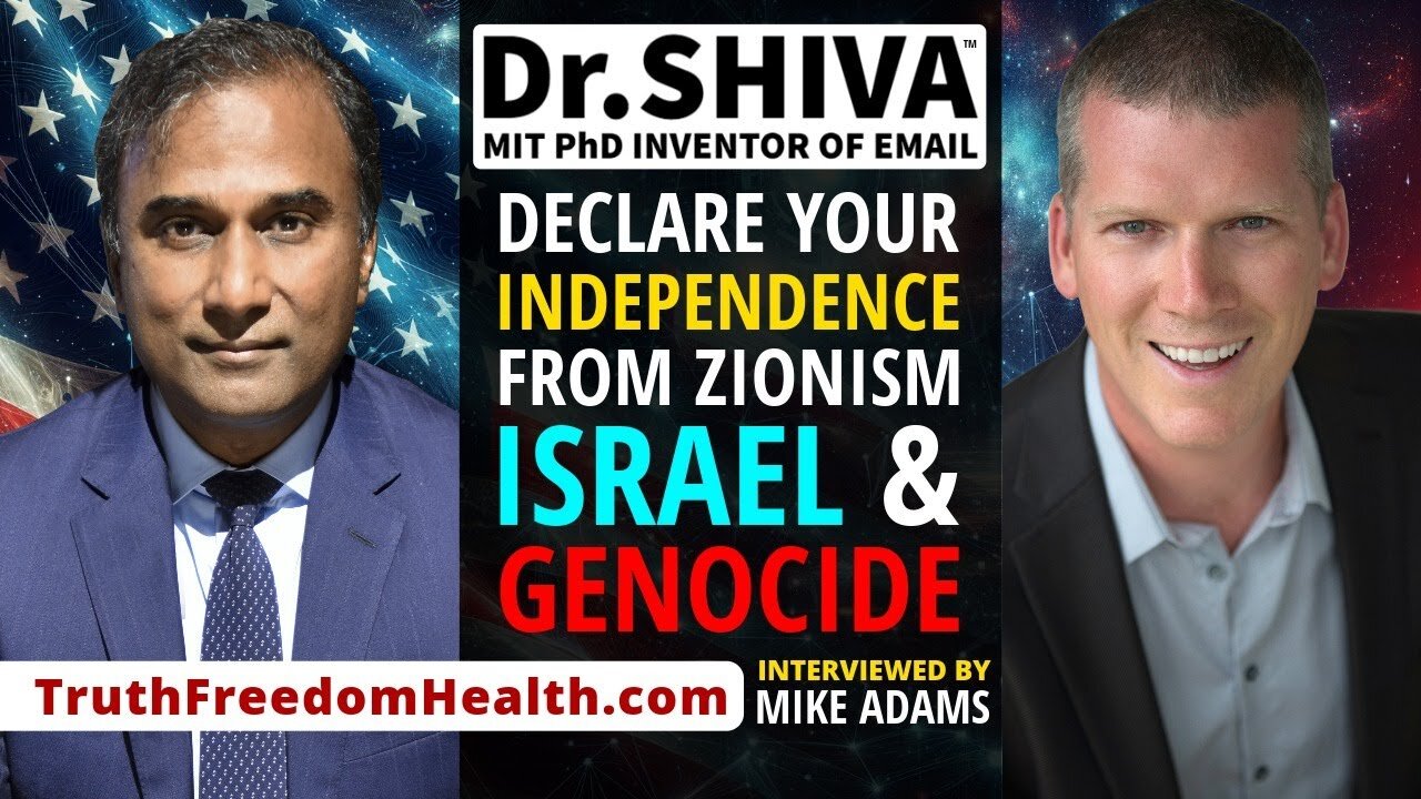 Dr. Shiva: How America Was Hijacked by Zionism Part One