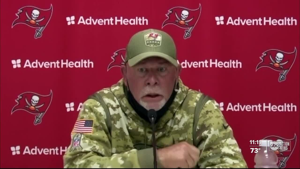 Bucs coach Bruce Arians tests positive for COVID-19