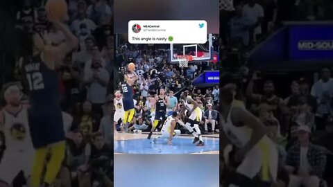 This angle of Ja’s bucket via ben golliver IG