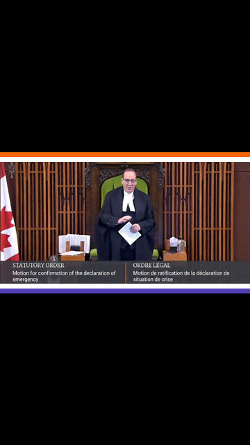 Canada's Speaker Stops Question About KS