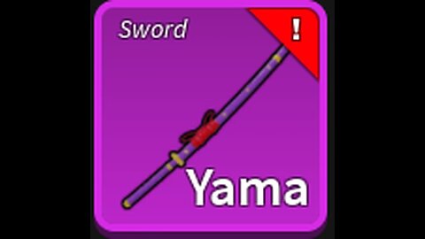 Blox Fruits Yama Sword Showcase!