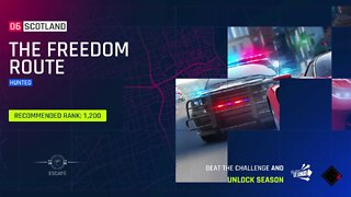 Asphalt 9 Legends - Scotland - The Freedom Route - Dodge Challenger SRT8