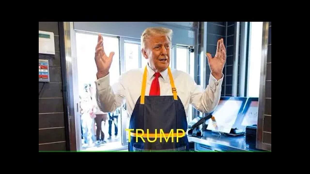 Trump Works at McDonalds