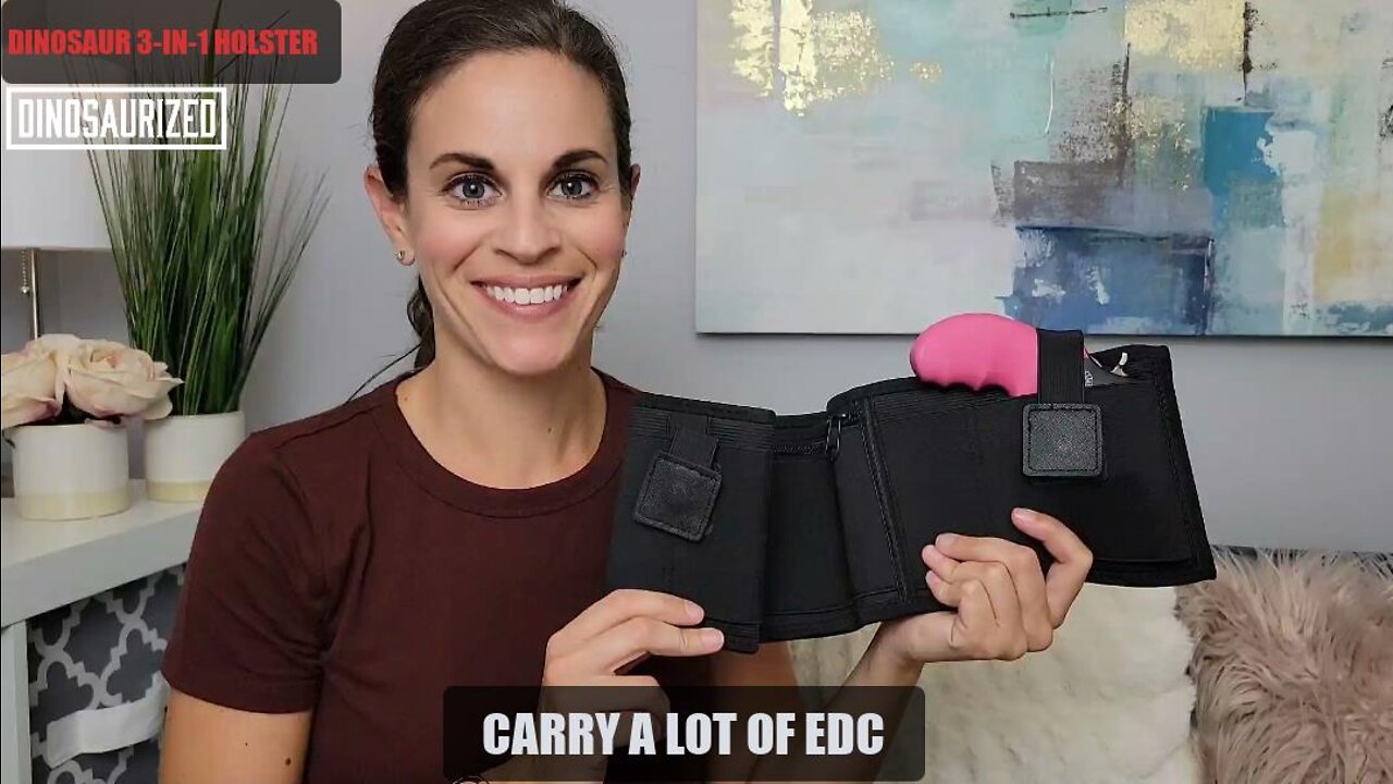 Dinosaur 3-in-1 holster from Dinosaurized