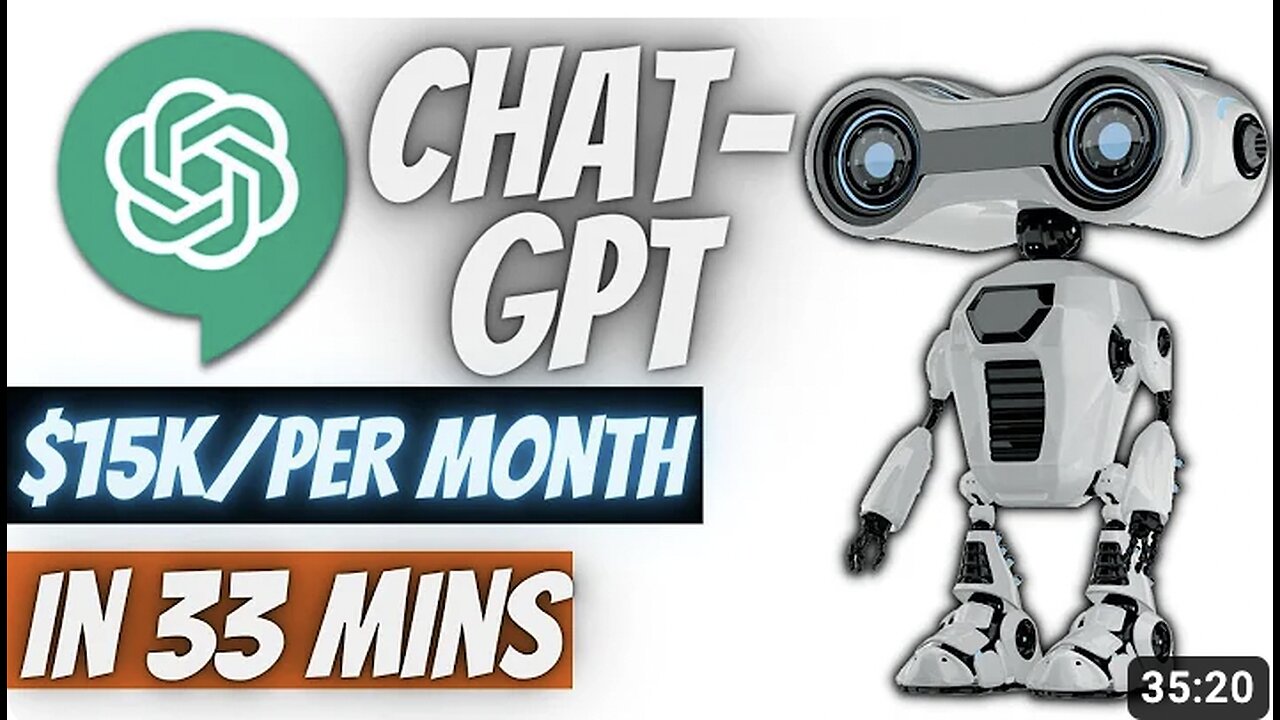 CHATGPT Builds Passive Income With Chat GPT OpenAI-$15,000/Month [PART 1]