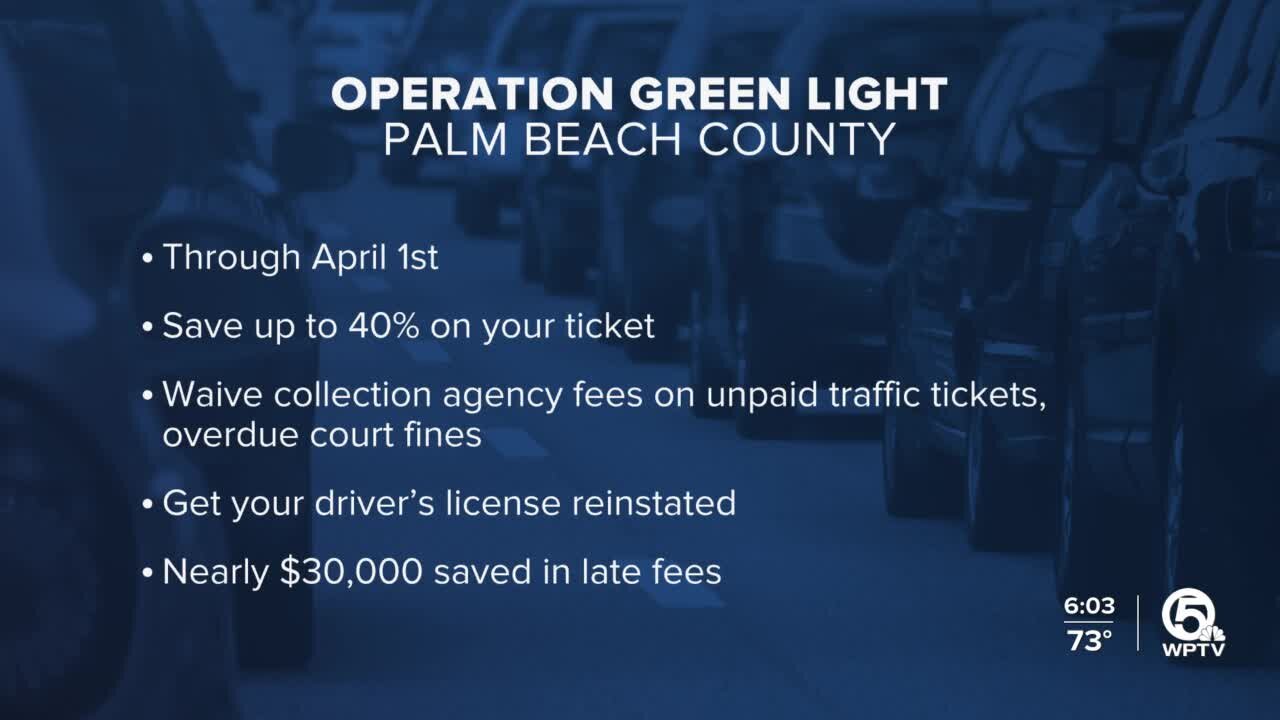 Unpaid traffic tickets and overdue courts fines waived this week only