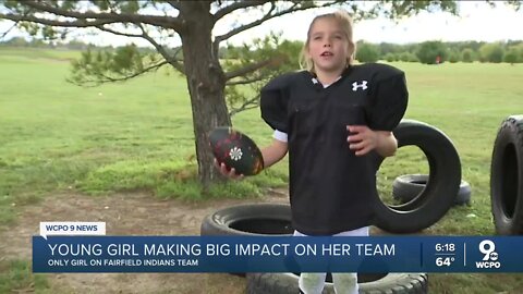 Meet the 6-year-old girl who plays tackle football in Fairfield