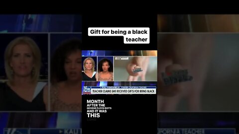 Receiving a pandering “gift” for being a black teacher! #shorts