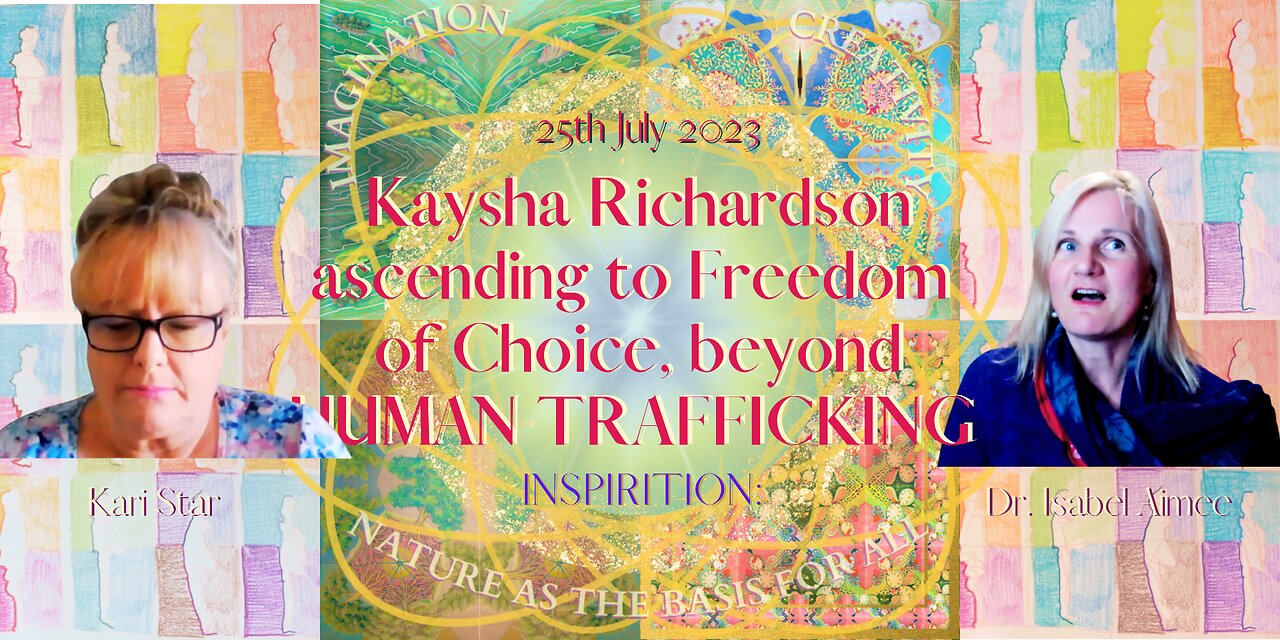 HUMAN TRAFFICKING & BE WHERE WE NEED AND WANT TO BE: Kaysha Richardson