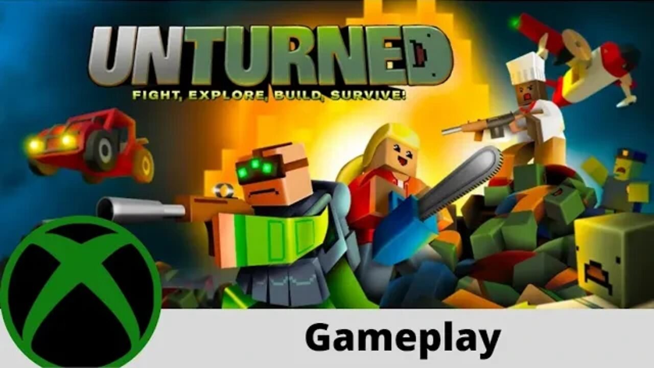 Unturned Gameplay on Xbox!