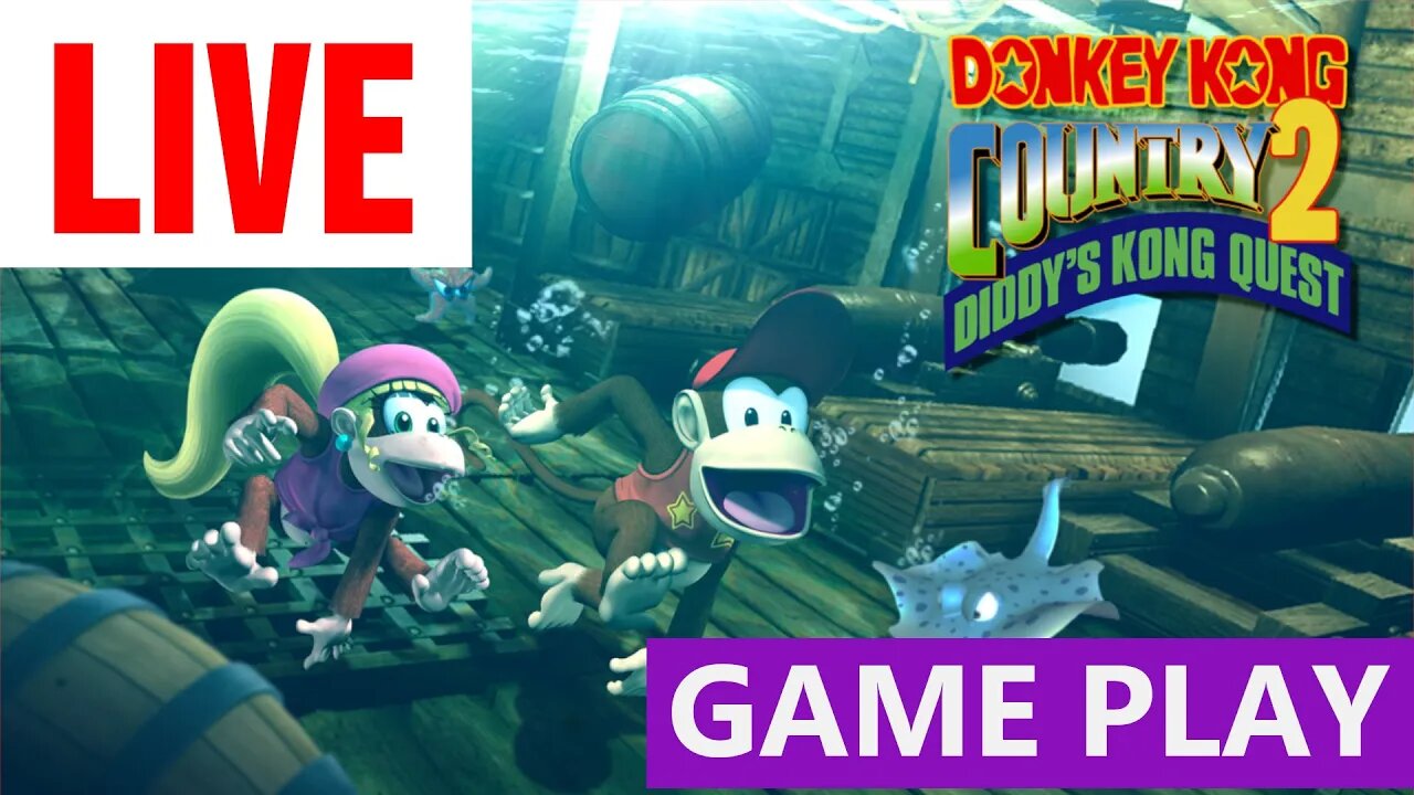 Donkey Kong Country Game Play ao Vivo