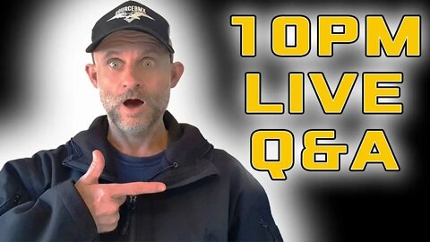 LIVE Q&A AT 10PM | Chris Thrall | Royal Marines Commando | SAS WDW Discussion