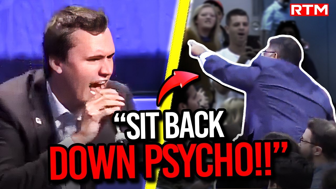 CHAOS ERUPTS as Charlie Kirk Gets in Heated SCREAMING Match Mid Debate