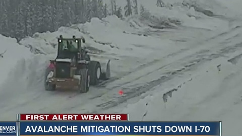 Avalanche control work closes multiple passes, highways in Colorado