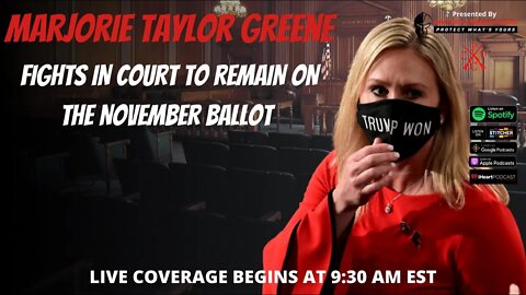 LIVE COVERAGE: Marjorie Taylor Greene testifies in court in an effort to stay on the GA ballot