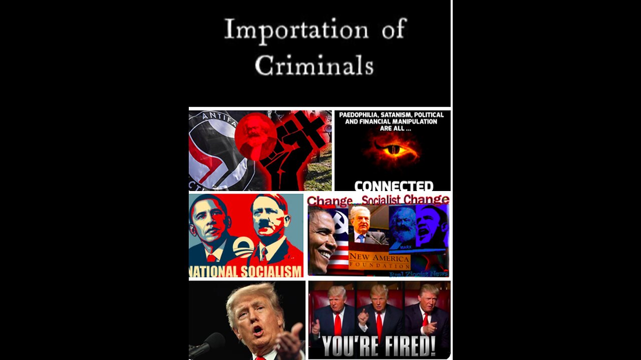 THE WAR IS ON! APPENDIX 7: TRUMP VS THE MARXIST CRIMINAL AGENDA