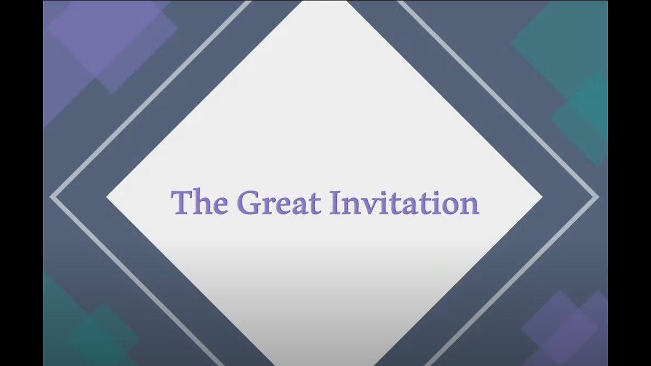 The Great Invitation