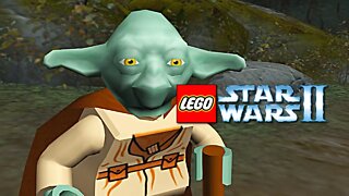 LEGO STAR WARS 2 (PS2) #10 - Mestre Yoda! | Dagobah (Traduzido em PT-BR)