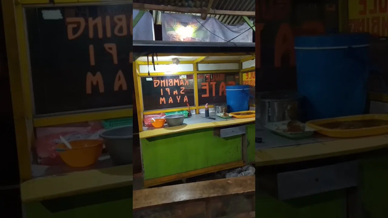 gerobak sate