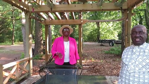 Come see the succah ready for the Lord's feast days - Walk With Me too, Steve Martin