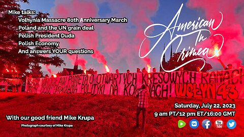 Mike Krupa talks Poland with American in Crimea Interviews