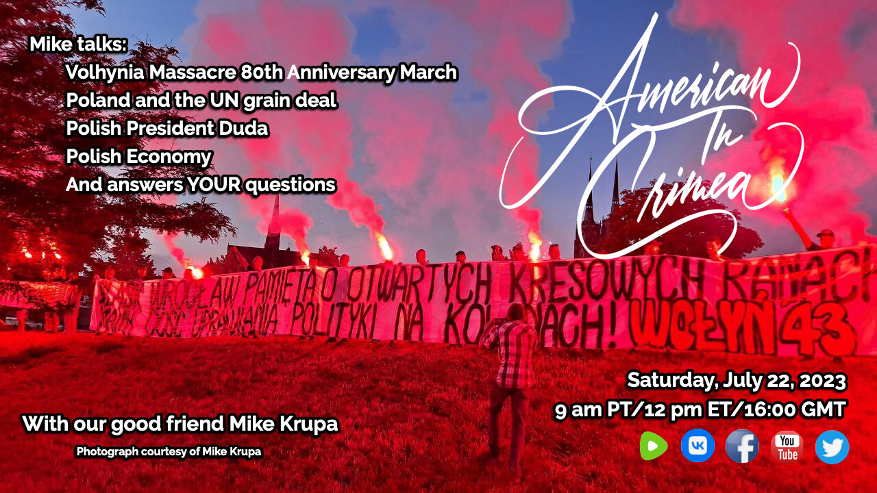 Mike Krupa talks Poland with American in Crimea Interviews
