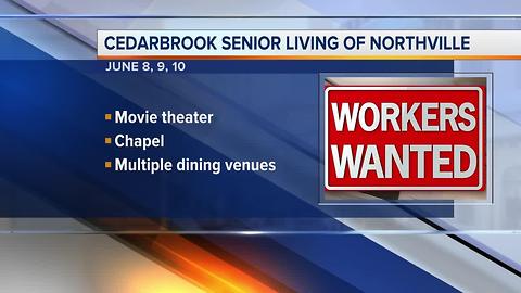 Workers Wanted: Cedarbrook Senior Living of Northville