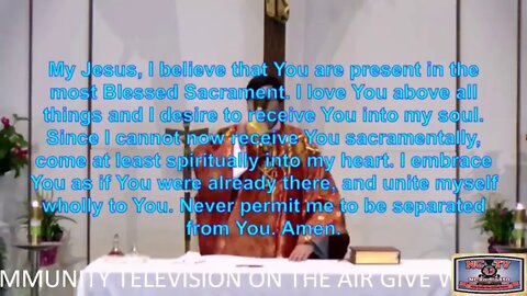 NCTV45 CATHOLIC MASS FROM HOLY SPIRIT PARISH (ST JAME’S SITE) MAY 14 2020 THURSDAY