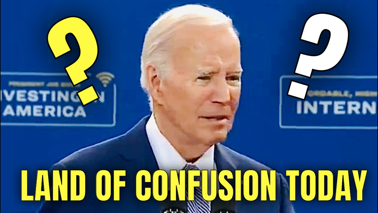 Joe Biden a CONFUSED OLD MAN as he visited N.C. Today: “I got it mixed up."🤦‍♂️