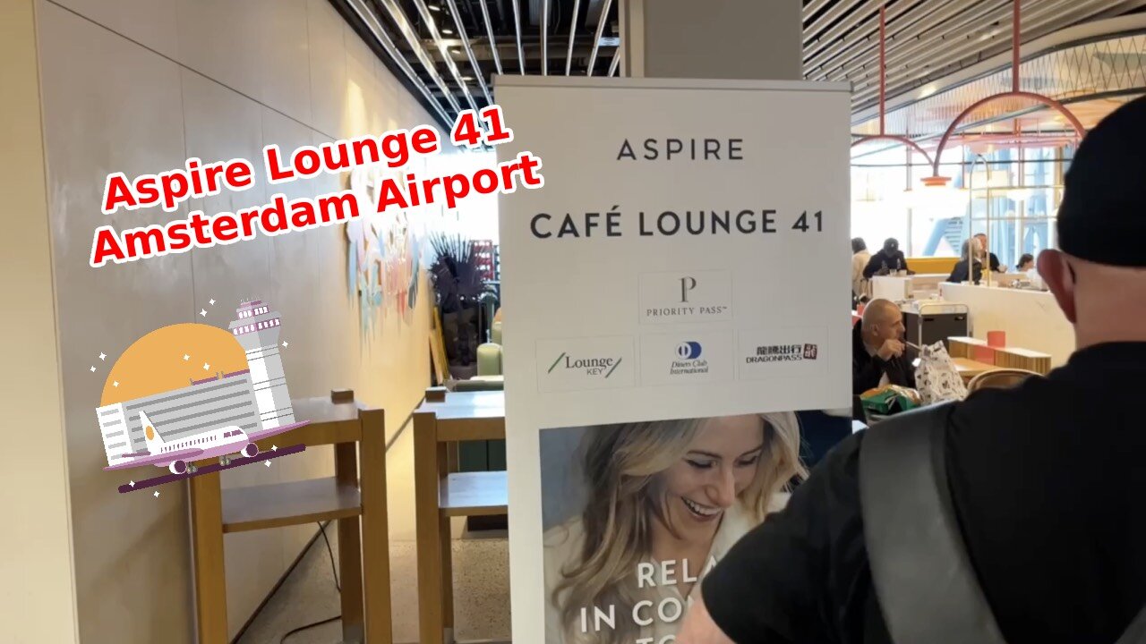 Aspire Lounge 41 Amsterdam Airport