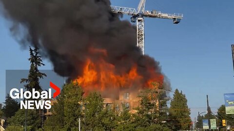 Massive Vancouver fire that destroyed homes, toppled crane under investigation