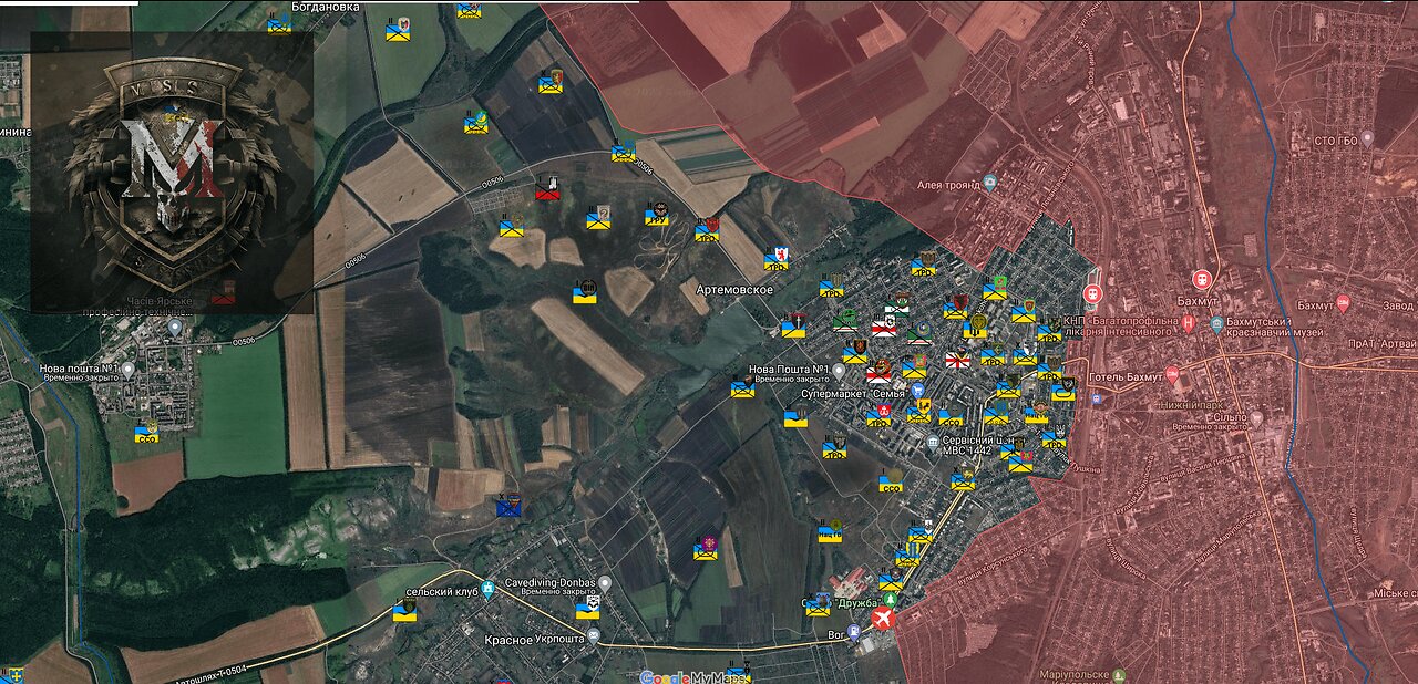 Fierce Fighting in Bakhmut Continues. The Death Road. Military Summary And Analysis 2023.04.22