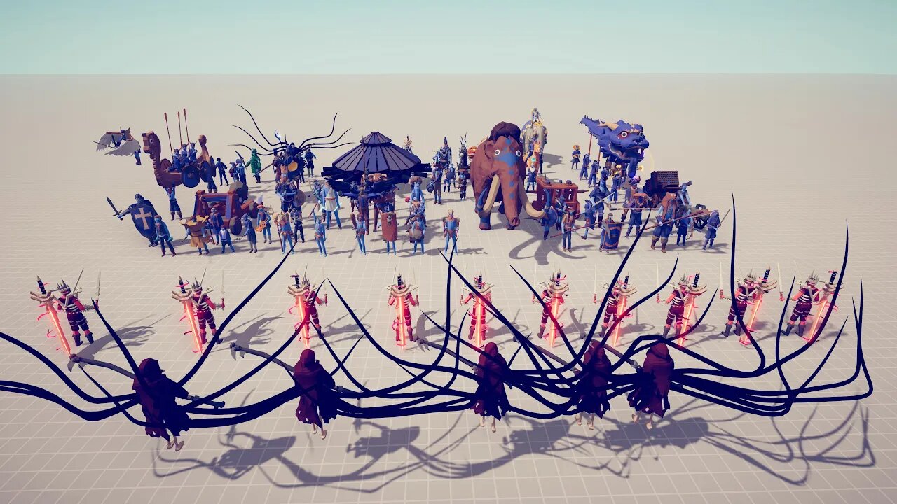 10 Void Monarch + 5 Reapers Against all units at the same time. Tottaly accurate Battle Simulator