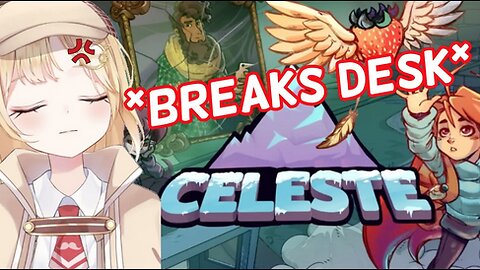 Amelia Watson Plays Celeste: Rage Edition | Hololive Clips