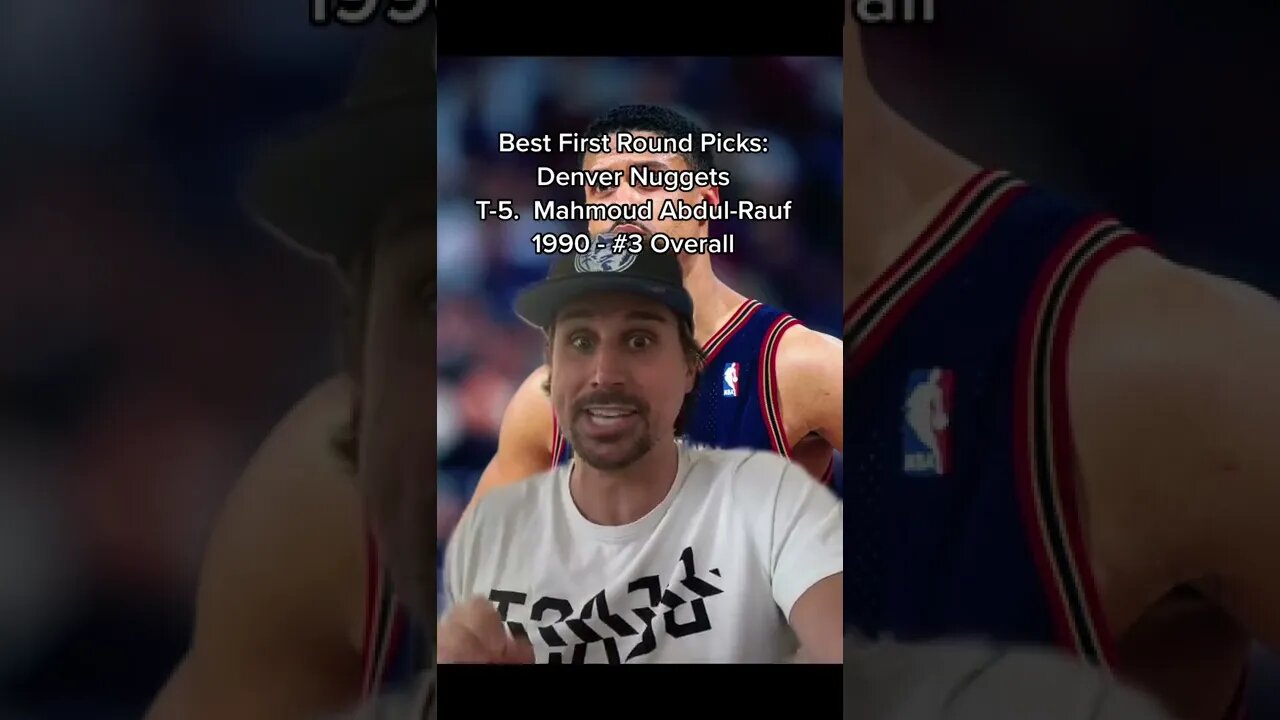 Denver Nuggets Greatest First Round Draft Picks #shorts