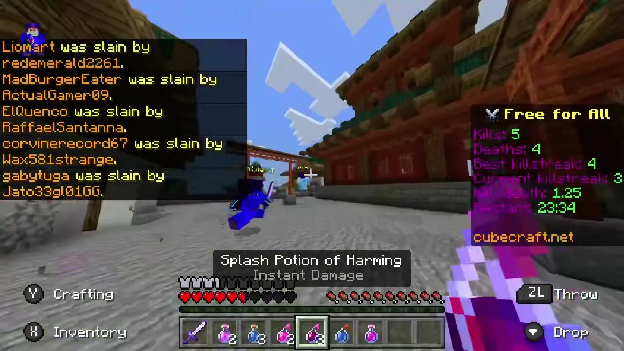 One Heart in Minecraft