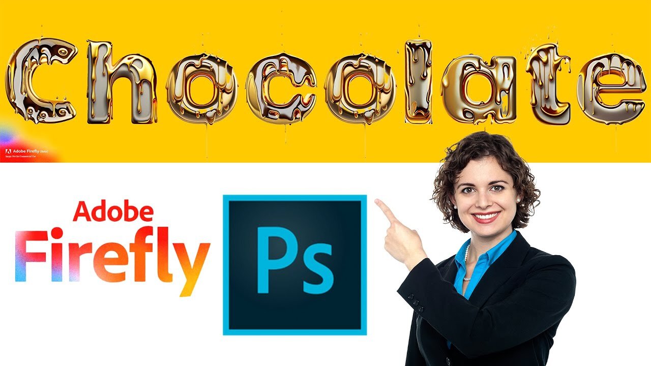 Creating a melting chocolate text effect in Photoshop is a fun and creative way