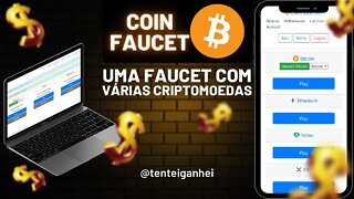 ✅ [ FAUCET ] GANHE CRIPTOMOEDAS GRÁTIS em 2022 - COINFAUCET.NET ✅