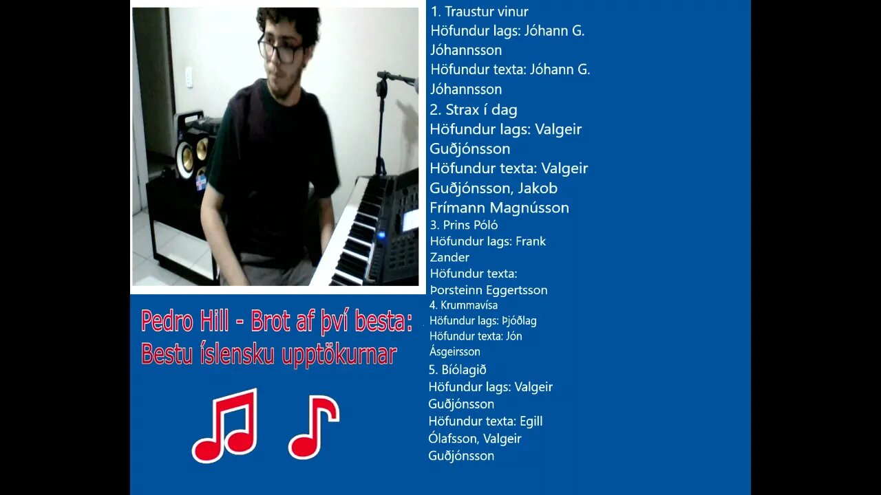 Pedro Hill - Brot af því besta | Bestu íslensku upptökurnar