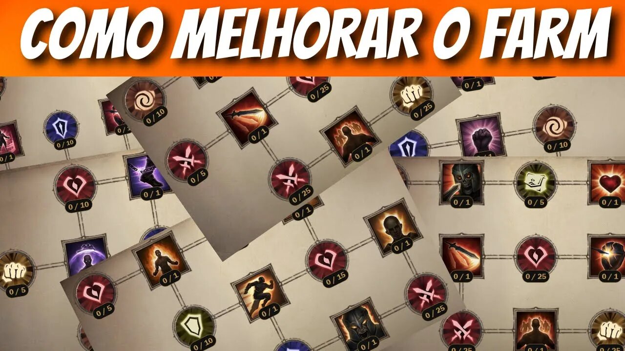 Diablo Immortal - Usando as árvores de Excelência para melhorar o Farm