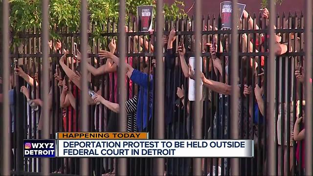 Anti-deportation rally to be held outside federal court in Detroit