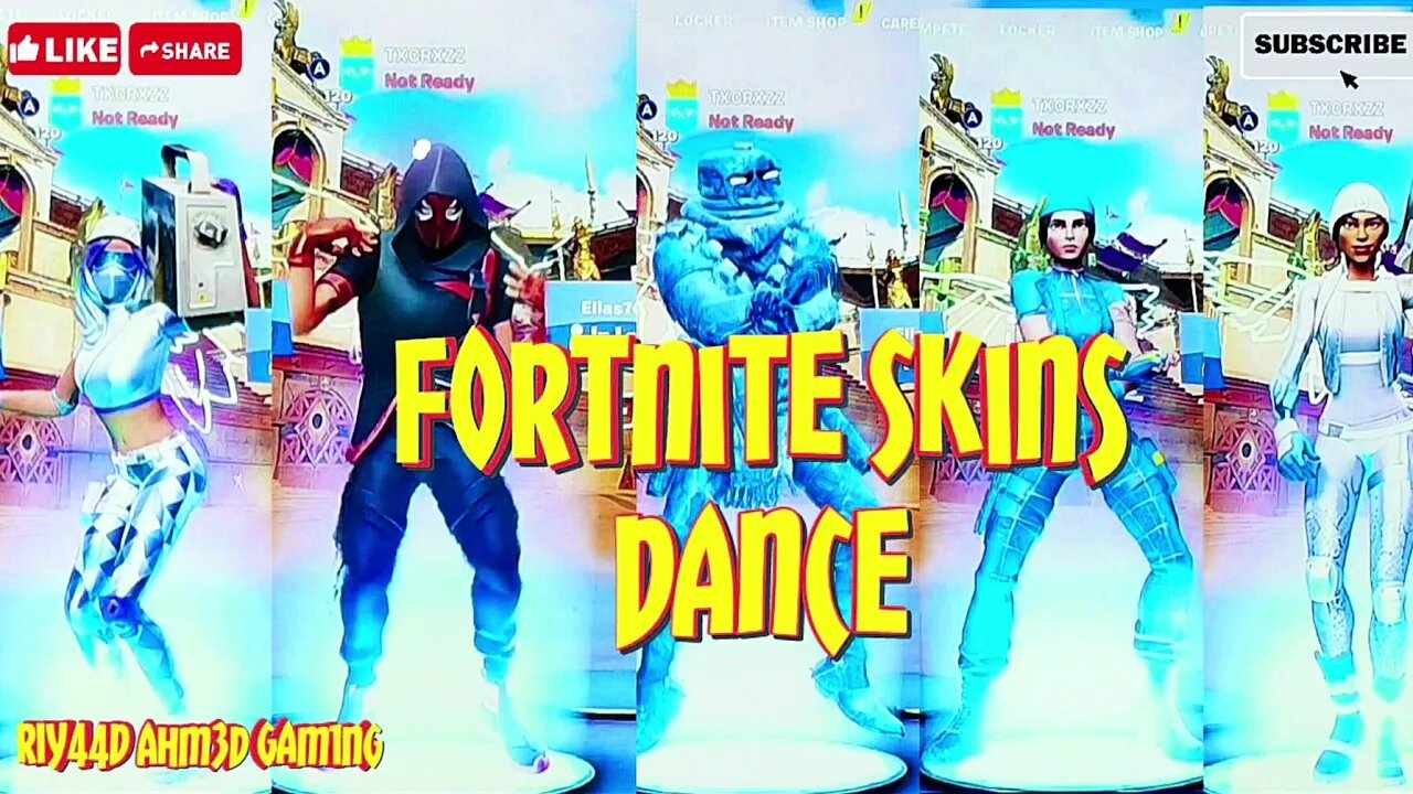 Fortnite Skins Dance.