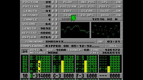 Atari ST Protracker Mods - Christmas Mix