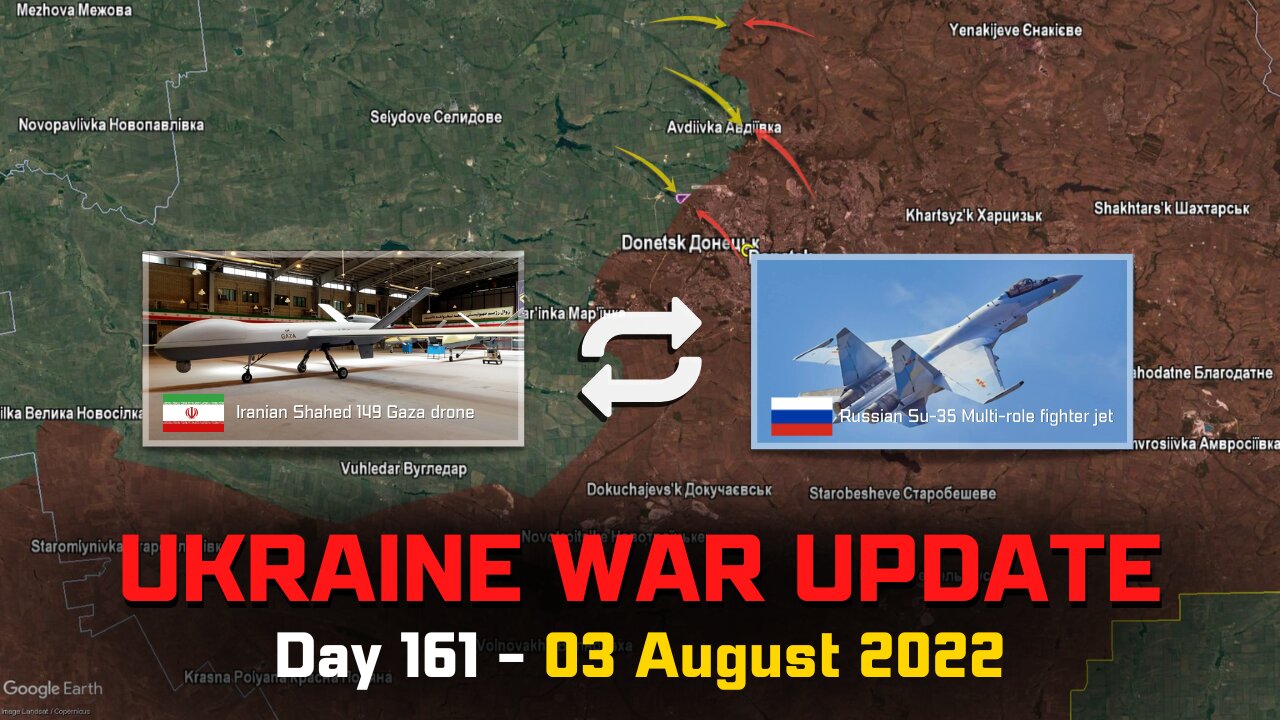 Ukraine War Update [03 August] - Russia gets first drones from Iran? Semyrihja and Travneve captured